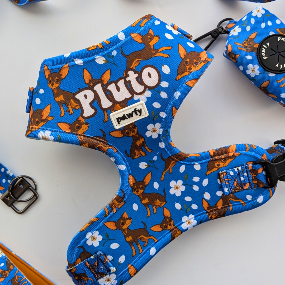 Arnés ajustable para perro personalizado con tu diseño