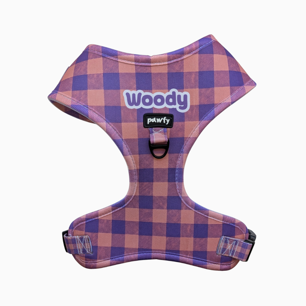 Arnés Ajustable Vichy Pop Purple