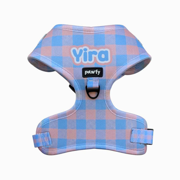 Arnés Ajustable Vichy Pop Blue