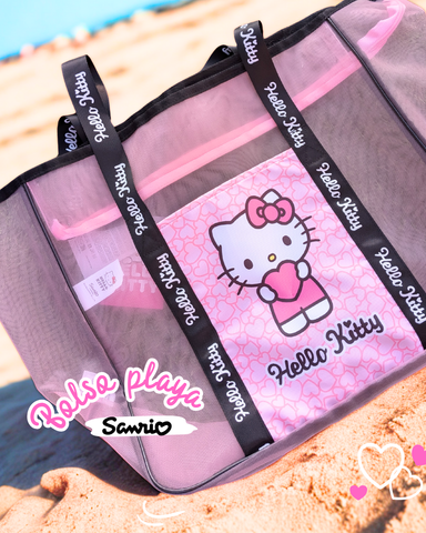 Bolso playa Hello Kitty