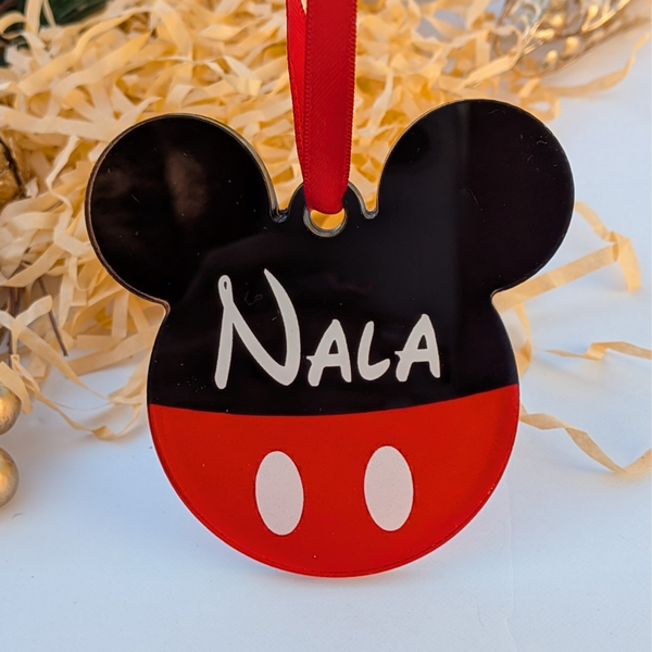 Adorno Navidad Mickey