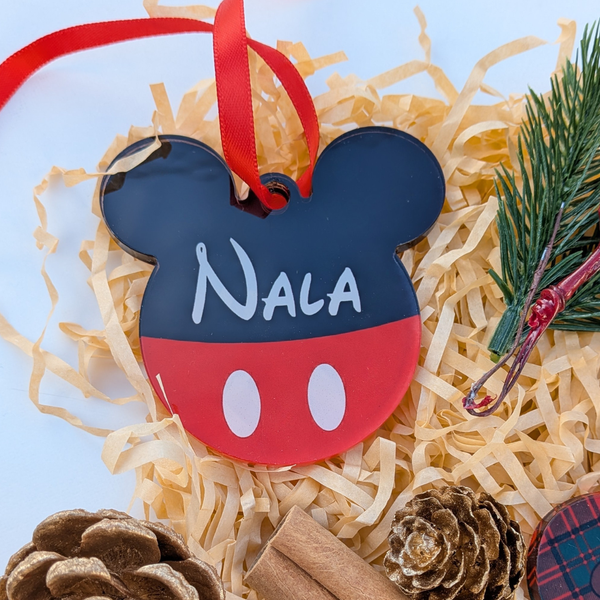 Adorno Navidad Mickey