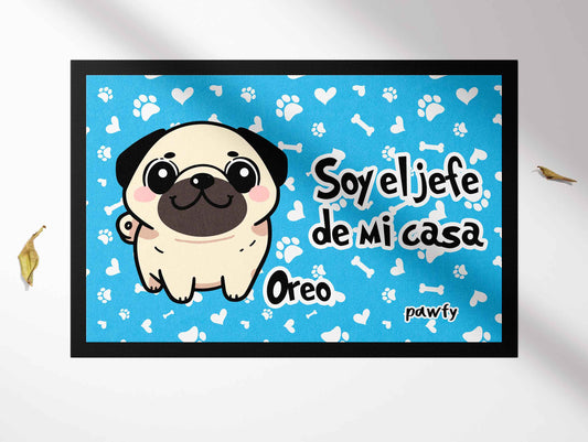 Doormats with Race Drawing