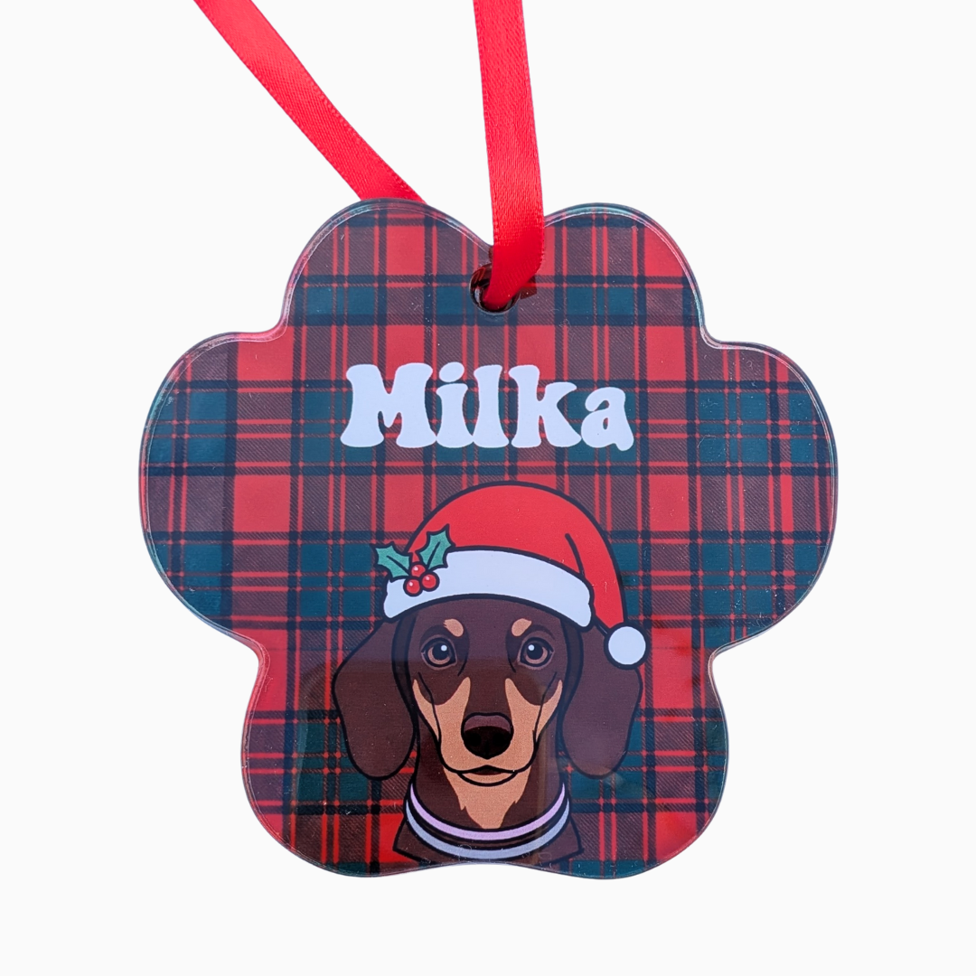 Adorno Navidad Huella