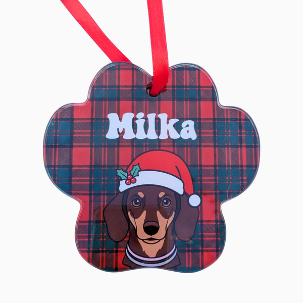 Adorno Navidad Huella