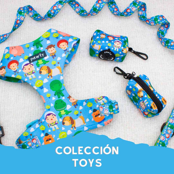 Pack Toys Arnés Body + Correa + Portabolsas