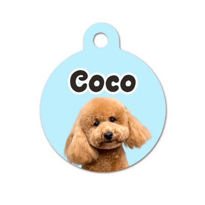 Chapa con Foto Mascota